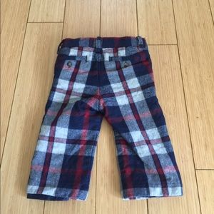 Janie and Jack plaid pants